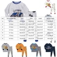 thumbnail image 3 of CAICJ98 Toddler Boy Pajamas Cotton Pjs Set Kids Excavator 2 Piece Long Sleeve Sleepwear,Size 4-5 T, 3 of 9