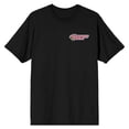 thumbnail image 7 of Powerpuff Girls Blossom Is The Self-Proclaimed Leader Crew Neck Short Sleeve Men's Black T-shirt, 7 of 7