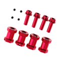 thumbnail image 2 of Adaptador de rueda hexagonal esca 1/10 reempzo de rojo Zulema Piezas de coches teledirigidos, 2 of 5
