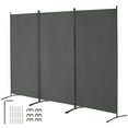 thumbnail image 1 of VEVOR Room Divider 3 Panel Fabric Room Privacy Screen for Office Bedroom Grey, 1 of 8