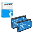 thumbnail image 1 of Cartucho de tinta OverstockInk 952XL cian de alto rendimiento 20 mL (x2), 1 of 5