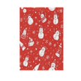 thumbnail image 6 of Yayeee Garden Flag 12"x18" Double Sided Outdoor Yard Lawn Holiday Decorations, Red Snowman, 6 of 6