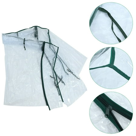 FUTUREORYY Tunnel Shape Greenhouse Cover PVC Assorted Color 1Pack