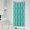 Turquoise Geometric Quatrefoil, variant on Turquoise Geometric Quatrefoil Pattern Shower Curtain 36"x72" ,Bathroom Decorative Shower Curtains Set with 12 Hooks,Modern Waterproof Washable Shower Curtain