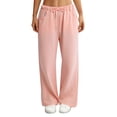 thumbnail image 3 of Nestiefly Wide Leg Sweatpants Women Low Rise Baggy Sweatpants Y2K Drawstring Cotton Lounge Pants Womens Fall Fashion 2026 Pink 2XL, 3 of 7