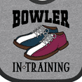 thumbnail image 4 of Inktastic Future Bowler Bowling Shoes Boys or Girls Baby Bib, 4 of 4