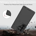 thumbnail image 4 of [PST] Samsung Galaxy S25 Ultra Hard Defender Case, Triple Layers Shockproof Heavy Duty Hard Defender Case Cover, 4 of 5