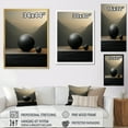 thumbnail image 4 of Designart "Purity In Onyx Moon Orb" Moon Wall Art Prints, 4 of 7