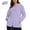 Purple, variant on Admvng Womens Rain Jacket Plus Size Lightweight Waterproof Zipper Hooded Jacket Raincoat Jacket with Pockets S-5XL