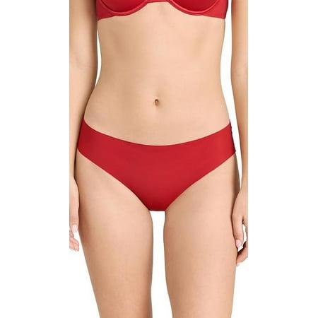 B.temptd Womens B. Bare Cheeky Panty  Haute Red  Large