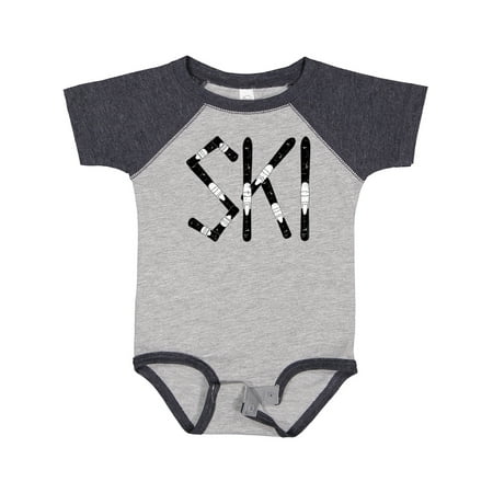 

Inktastic Ski Rough Text Gift Baby Boy Bodysuit