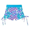 thumbnail image 6 of Aislor Girls Quick Drying Boardshorts Swim Shorts with Side Drawstring Size 6-16 Blue 14, 6 of 7