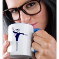 thumbnail image 2 of 3drose, the Gymnast, 15oz Two-tone Blue Mug, 2 of 6