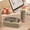Khaki-KH, variant on MMJ Portable Divided Lunch Box with Water Cup Set Microwaveable Leakproof Bento Set 8.3x4.9x2.8in