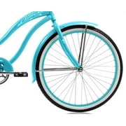 Micargi Rover GX 26 Beach Cruiser Single Speed Coaster Brake Hi-Tensile Steel Frame Baby Blue Rims White Wall Tires