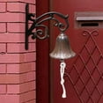 thumbnail image 1 of pitrice Hand Bell Iron Cast Manually Shaking Accessories for Outside Wall Porch, 1 of 9