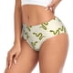 thumbnail image 2 of Fotbe Green Snake Calzones Estampados para Mujer – Ropa Interior de Algodón, Cómoda, Suave y Elástica-Large, 2 of 6