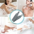 thumbnail image 6 of Exfoliating Back Scrubber with Handles, 40 Inch Double-Sided Back Exfoliator Body Scrub Towel, Exfoliating Washcloth Bath Tool for Use in Shower, Back Washer for Men & Women, 1 Pcs, 6 of 6