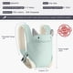 thumbnail image 2 of Portabebés para recién nacidos a niños pequeños con bolsillo, 4 en 1, fácil de usar, ergonómico, ajustable, transpirable, portabebés, perfecto para bebés de hasta 35 libras, 2 of 5