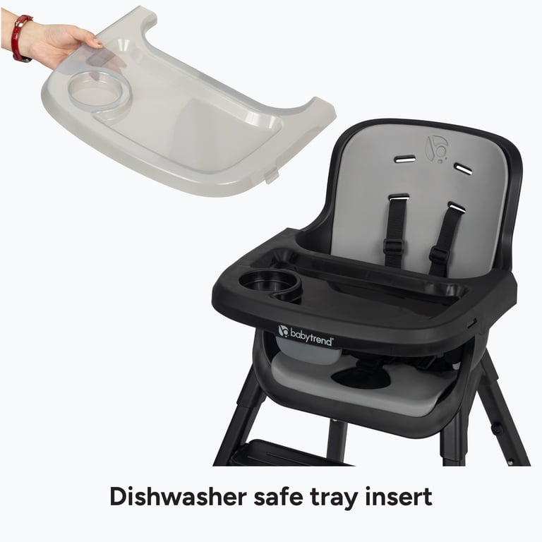 Baby Trend High Chair Booster Seat Walmart Baby Trend Sit Right High Chair  Cozy Gray, 3-