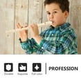 thumbnail image 1 of FUTUREORYY 2 Ensembles d'Instruments à Vent Clarinette Blanc ABS pour Étudiants 12.8x1.2in, 1 of 7