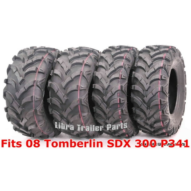 Set 4 WANDA ATV tires 24x812 & 24x1110 For 08 Tomberlin SDX 300 P341