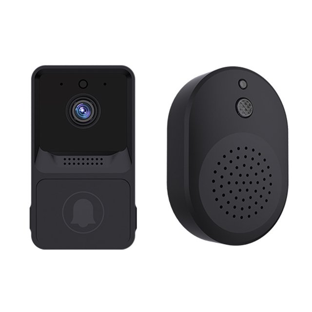 Smart WiFi Doorbell Camera Wireless Video Door Phone Doorbell con timbre, HD IR Night Vision, Video intercomunicador bidireccional, Cloud