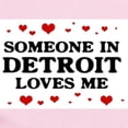 thumbnail image 2 of CafePress - Loves Me In Detroit Infant Bodysuit - Baby Light Bodysuit, Size Newborn - 24 Months, 2 of 4