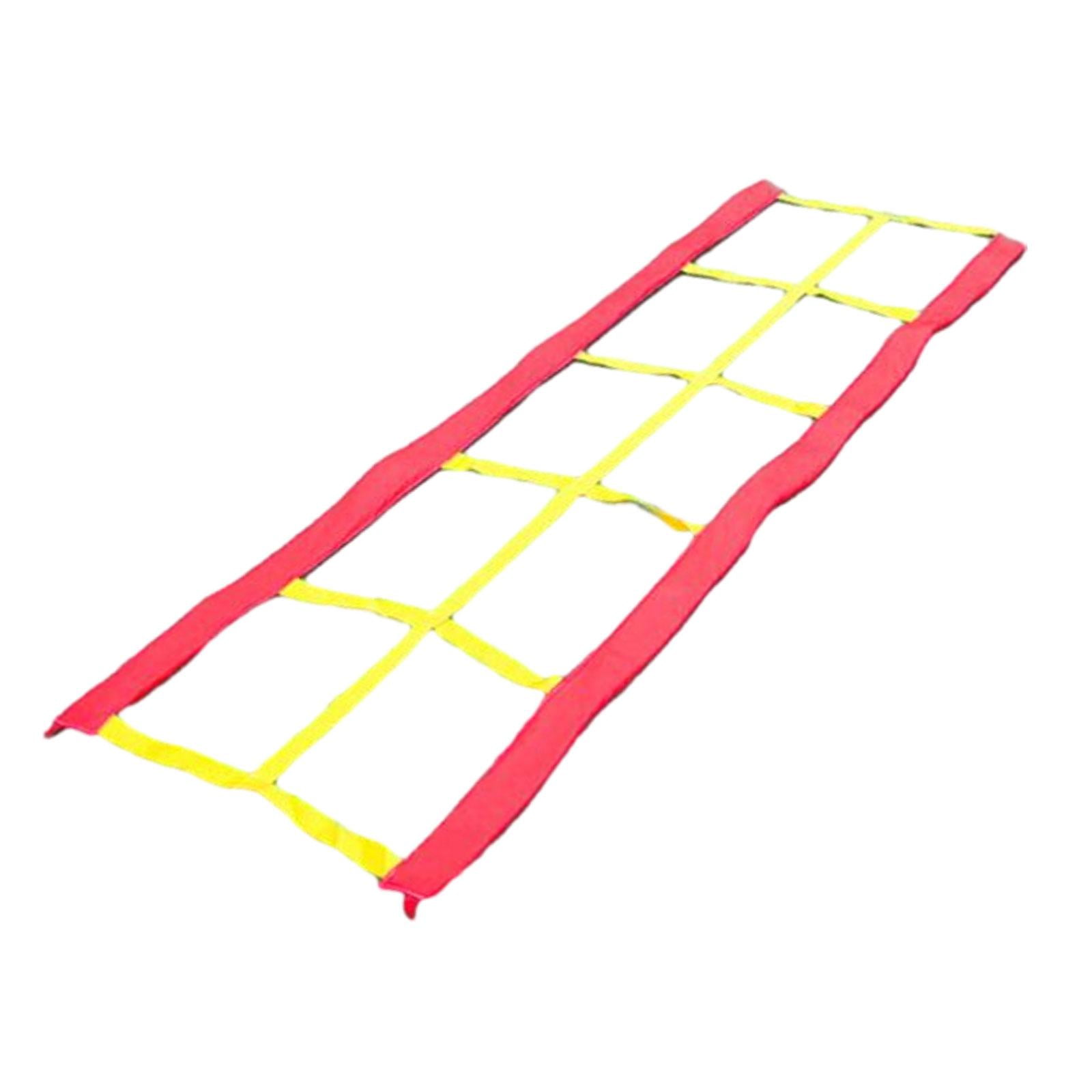 Échelle D'Agilité 6m Avec 12 Barreaux – Entraînement De Vitesse Pour Foot, Tennis, Volley, Base – Sac De Transport Inclus