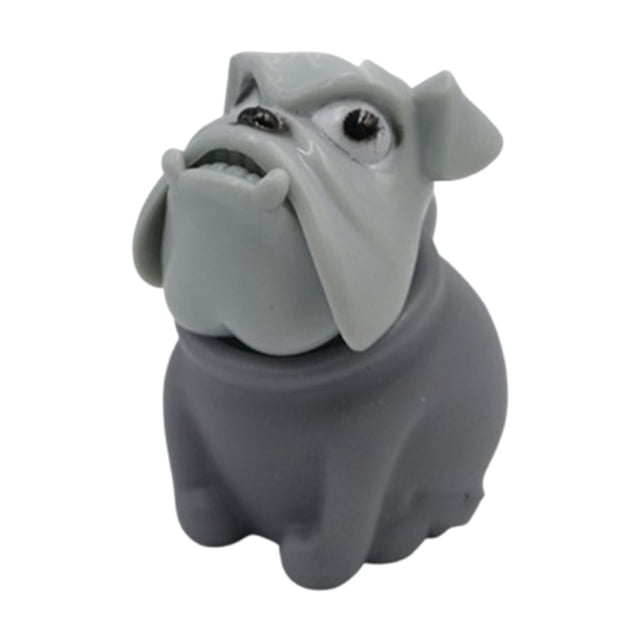 Blueek Stress Relief Dog Squeezable Toy - Unique Angry Dog Head for Anxiety Release - Cute Desktop Decor and Fun Gift for All Ages