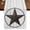White, variant on Texas Star Brown Burlap Cotton Table Runner 14x72 Inches Long, Vintage Farm Barn Blue Wooden Texture Farmhouse Table Runners, Outdoor Dining Tablecloths Decor for Baby Shower/Party/Wedding
