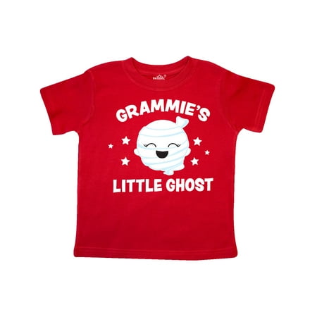 

Inktastic Cute Grammie s Little Ghost with Stars Gift Toddler Toddler Girl T-Shirt
