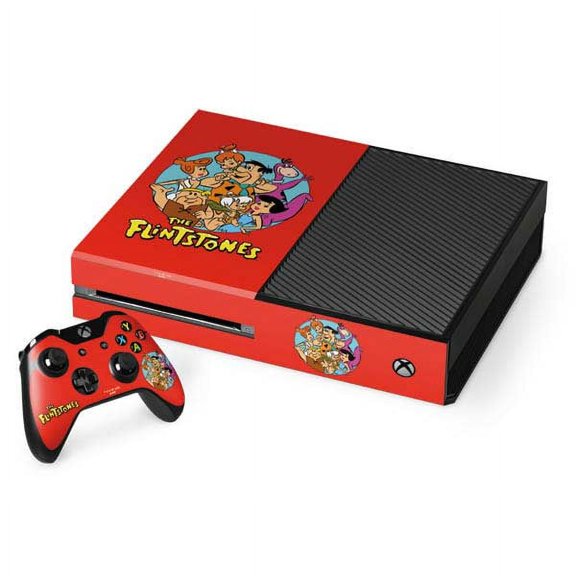 Skinit Cartoons The Flintstones Xbox One Console and Controller Bundle Skin