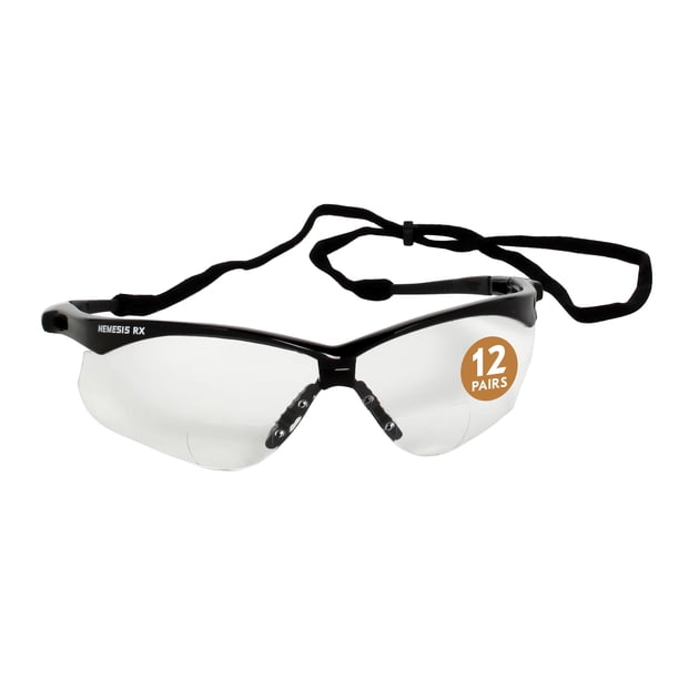 Gafas de Seguridad KLEENGUARD V60 Nemesis +1.5 Dioptrías Transparentes