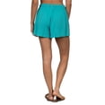 thumbnail image 2 of Hurley Mujer Lana Crochet Casual Walking Shorts grnblue L, 2 of 2