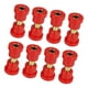 thumbnail image 1 of Kit de 8 bujes de ballesta delanteros y traseros Kit de buje y manguito Suspensión de carrito de golf Rojo, 1 of 9