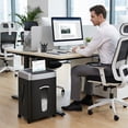 thumbnail image 2 of Wingwise Paper Shredder, 18 Sheets P4 Cross Cut Shredder, 7.9 Gallon Bin, CD/Credit Card Portable desktop use, 2 of 8