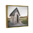 thumbnail image 4 of Stupell Industries Cabin at Sunset Nature Photography Gold Floater Framed Art Print Wall Art, 31 x 25, 4 of 10