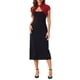 thumbnail image 2 of INSPIRE CHIC Cubre Hombros de Encaje para Mujeres con Cuello Alto y Botones, Manga Corta, Color Rojo Oscuro, Talla S, 2 of 6