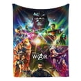 thumbnail image 2 of Avances de Marvel anti-pilling, suave, ligera, esponjosa y acogedora de lujo para hogar y cocina – Perfecta para niños y adultos,110X70cm, 2 of 6