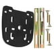 thumbnail image 2 of Portaequipajes trasero universal para motocicleta, placa base para maletero con tornillos, soporte de montaje resistente para scooters eléctricos y portaequipajes traseros de motocicletas, 2 of 7