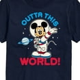 thumbnail image 3 of Mickey & Friends - Outta This World - Men's Short Sleeve Graphic T-Shirt, 3 of 5