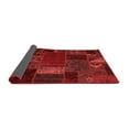 thumbnail image 2 of Ahgly Company Indoor Round Oriental Red Modern Area Rugs, 6' Round, 2 of 4