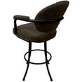thumbnail image 2 of Swivel Extra Tall Metal Bar Stool 34" - M-70 - Northwest Whiskey - Black, 2 of 2