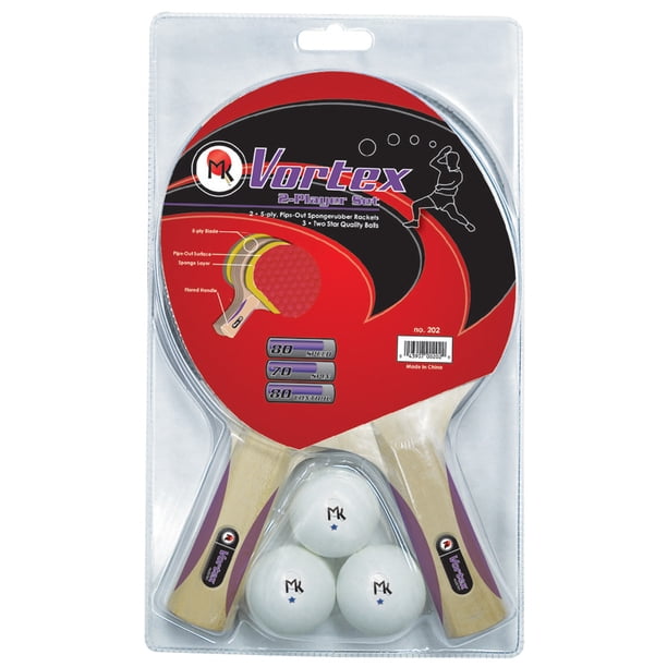 Vortex Racketd Martin Kilpatrick Vortex 2-Player Table Tennis Set - Walmart.com