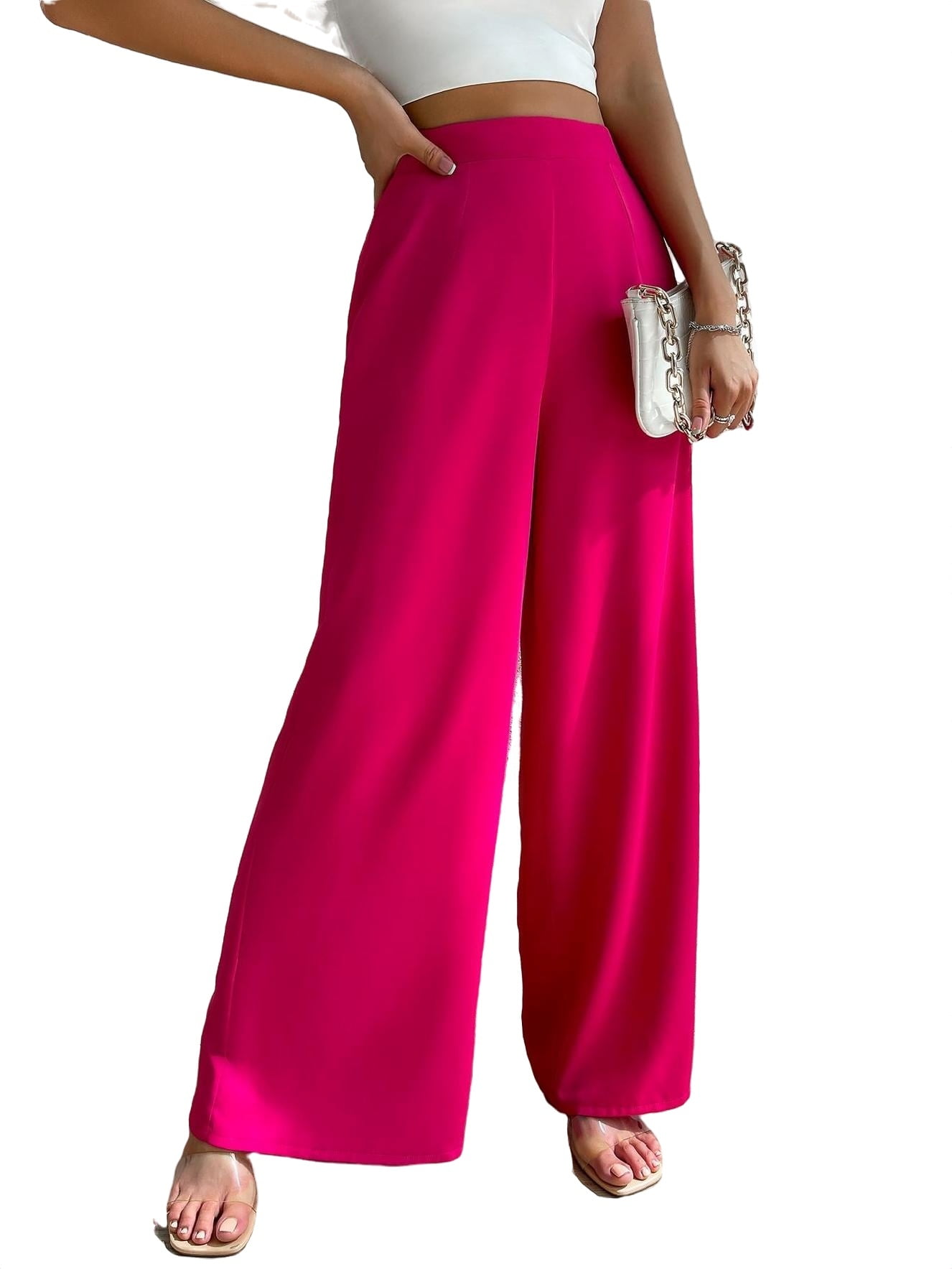 ee:some - Soft Washed Wide Leg Pants - Dusty Pink – Union