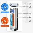 thumbnail image 4 of Christmas Snowman 20oz Coffee Mug Cup,Stainless Steel Thermos Water Bottle Car Cup Portable Travel, 4 of 6