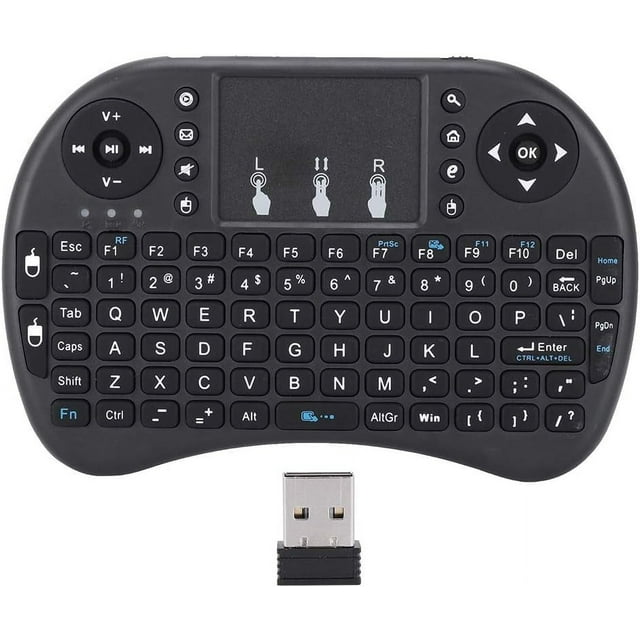 Huggegwe Mini Clavier pour Télévision Intelligente PC pour Android U2536-13538