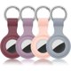 thumbnail image 1 of Paquete de 4 Fundas AirTag para Apple AirTag 2021, antipérdida para AirTags, Compatible con Llavero AirTag, antiarañazos para AirTags, Funda Protectora para Apple AirTags, Accesorios (4 Negro), 1 of 13