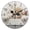 Black/Black(Hour Hand), variant on BZSMCE Decorative Wall Clock Size:25cm Boo Kitten Curiosity Pattern